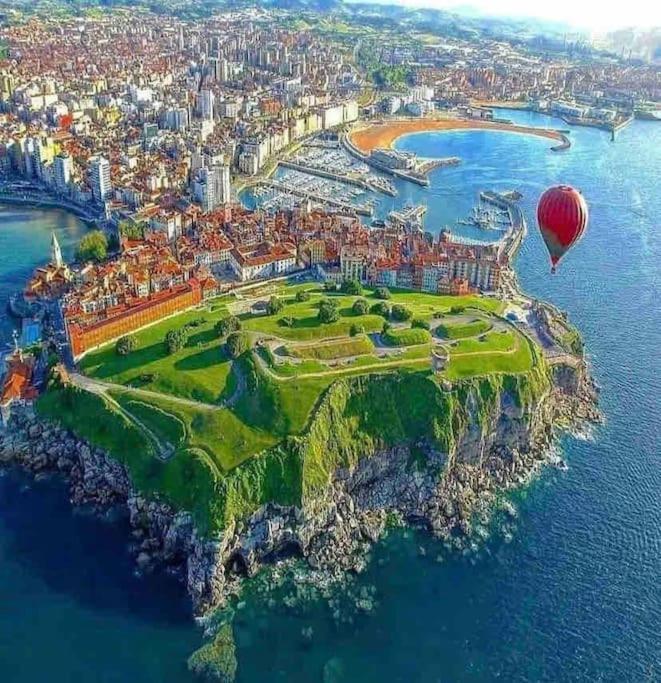 Apartamento Gijon Arena, Con Aparcamiento Gijón Exterior foto